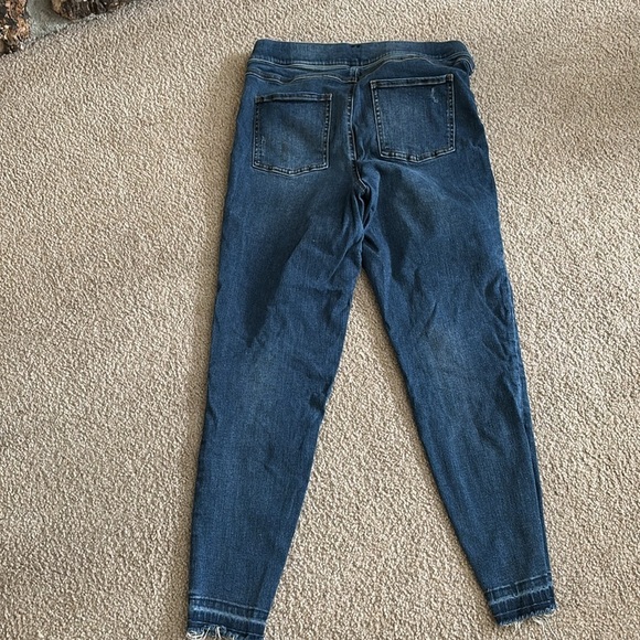 Spanx Women's Blue Jeggings size Large - Picture 7 of 9